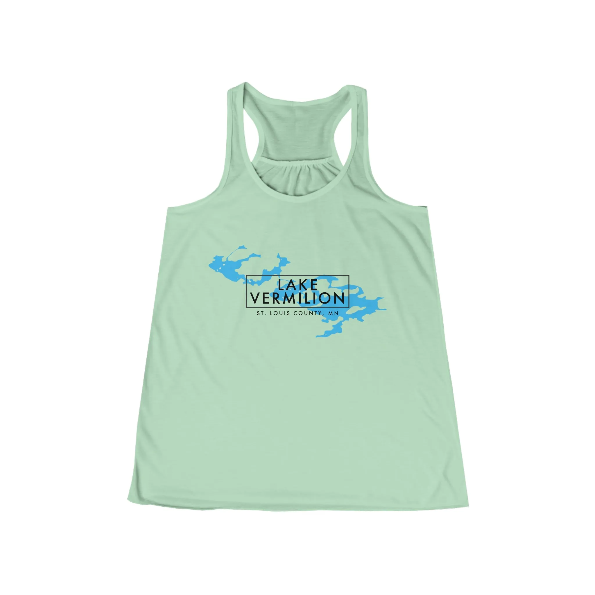 Lake Vermilion - MN - Women's Flowy Racerback Tank
