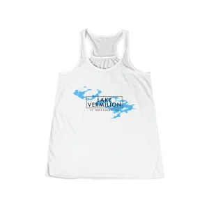 Lake Vermilion - MN - Women's Flowy Racerback Tank