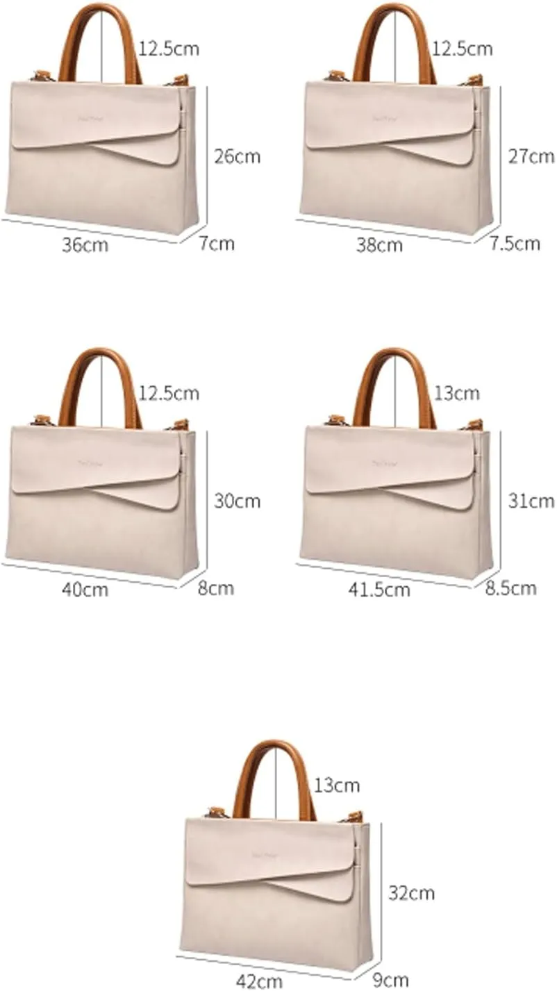 Laptop case Women Handbag Fashion Briefcase Shoulder, Waterproof and Wear-Resistant, Easy to Use