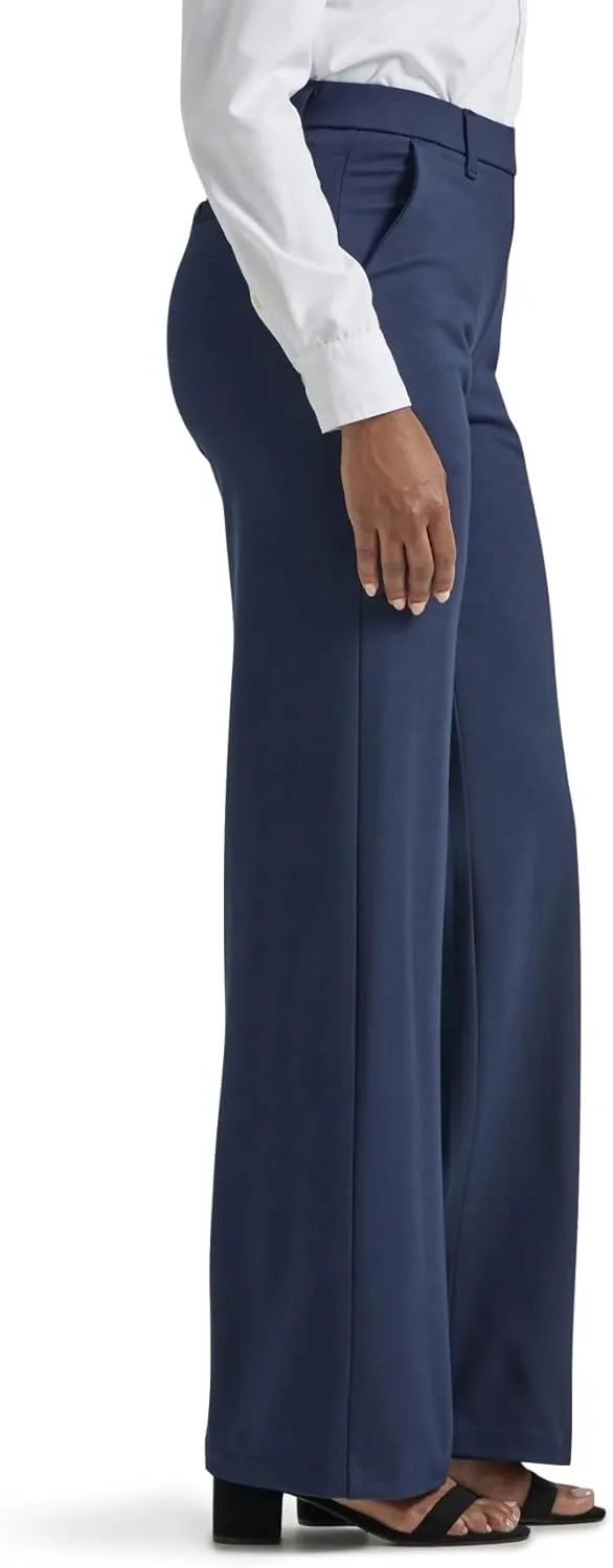 Lee Women's Ultra Lux Comfort Any Wear Wide Leg Pant