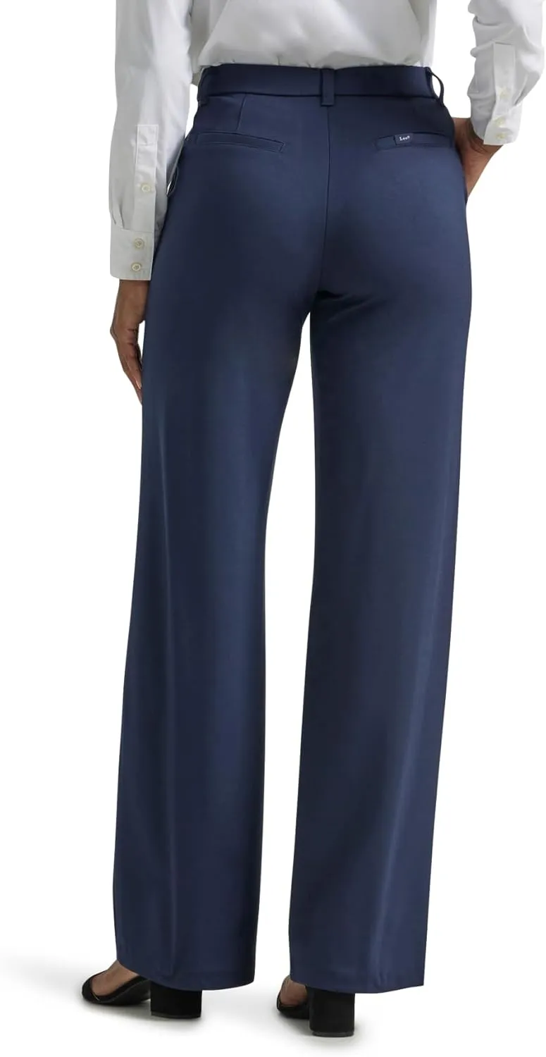 Lee Women's Ultra Lux Comfort Any Wear Wide Leg Pant
