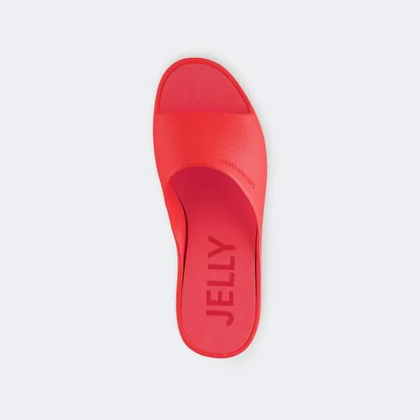 Lemon Jelly Platform Slides in Red