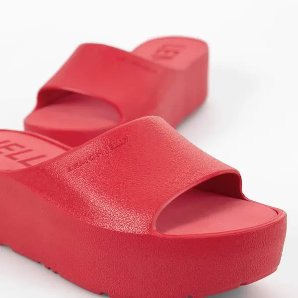 Lemon Jelly Platform Slides in Red
