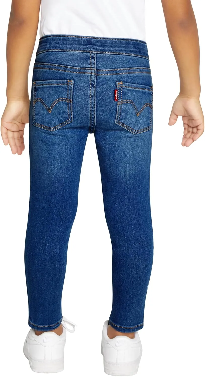 Levi's Girls' Skinny Fit Pull on Jeggings