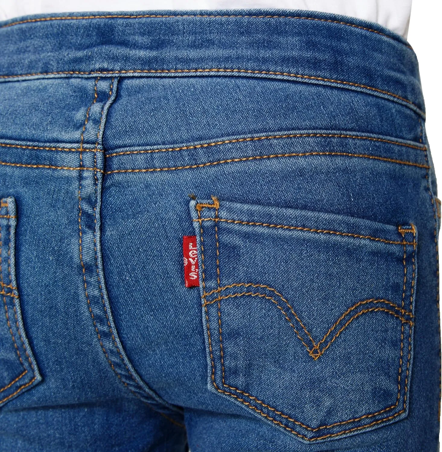 Levi's Girls' Skinny Fit Pull on Jeggings