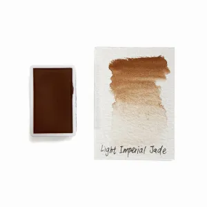 Light Imperial Jade - Artist Grade Handmade Honey Based Watercolor Paint Full Pan 3.2ml