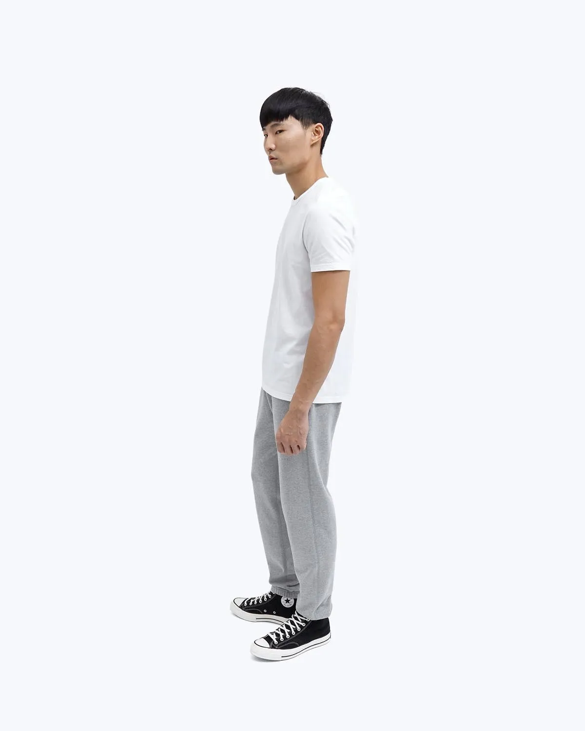 Lightweight Jersey White T-Shirt