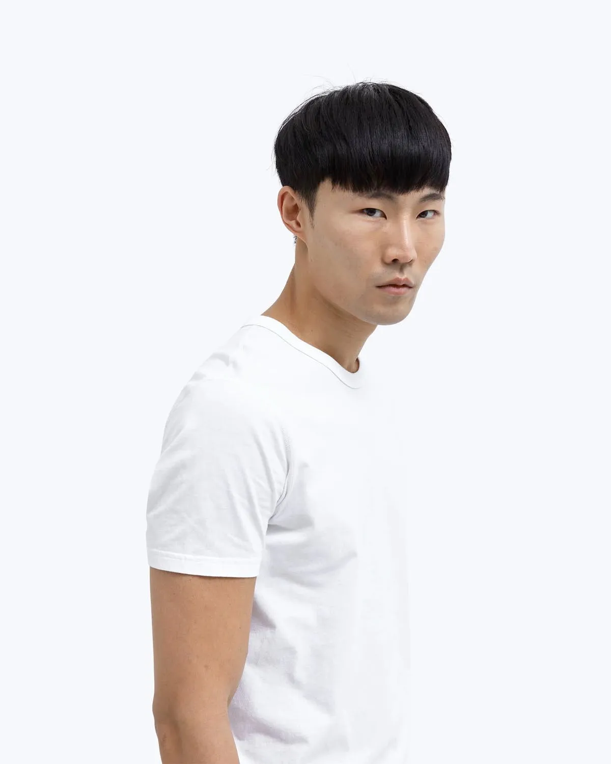 Lightweight Jersey White T-Shirt