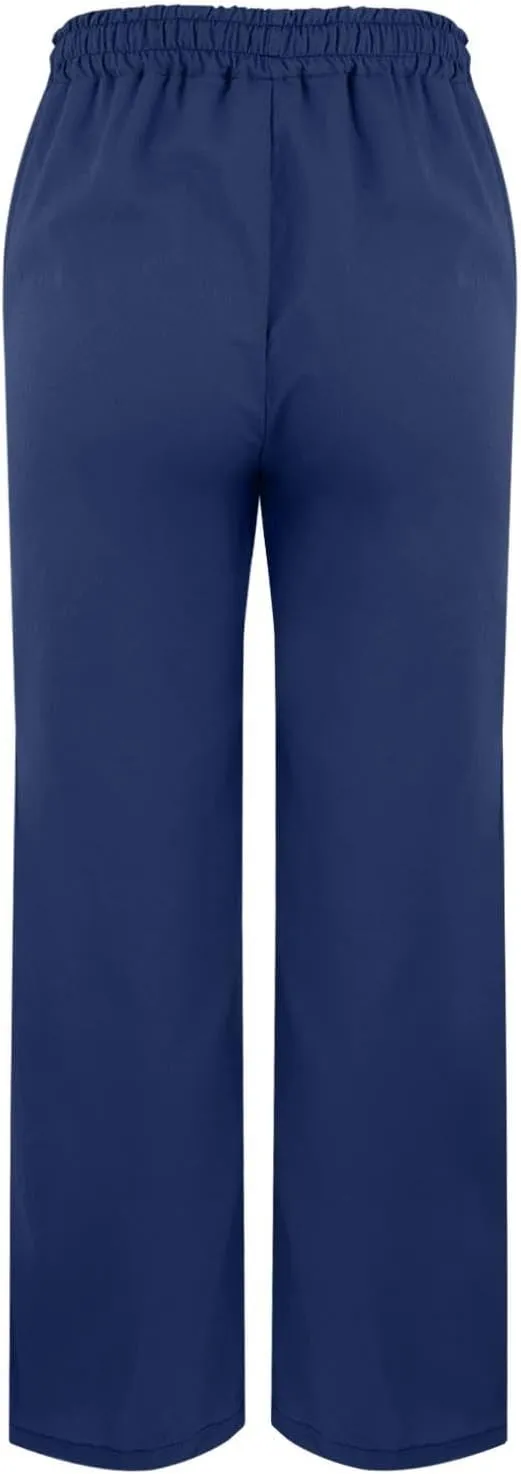 Linen Pants for Women Summer High Waist Elastic Straight Leg Lounge Pant 2025 Casual Loose Lightweight Beach Trousers