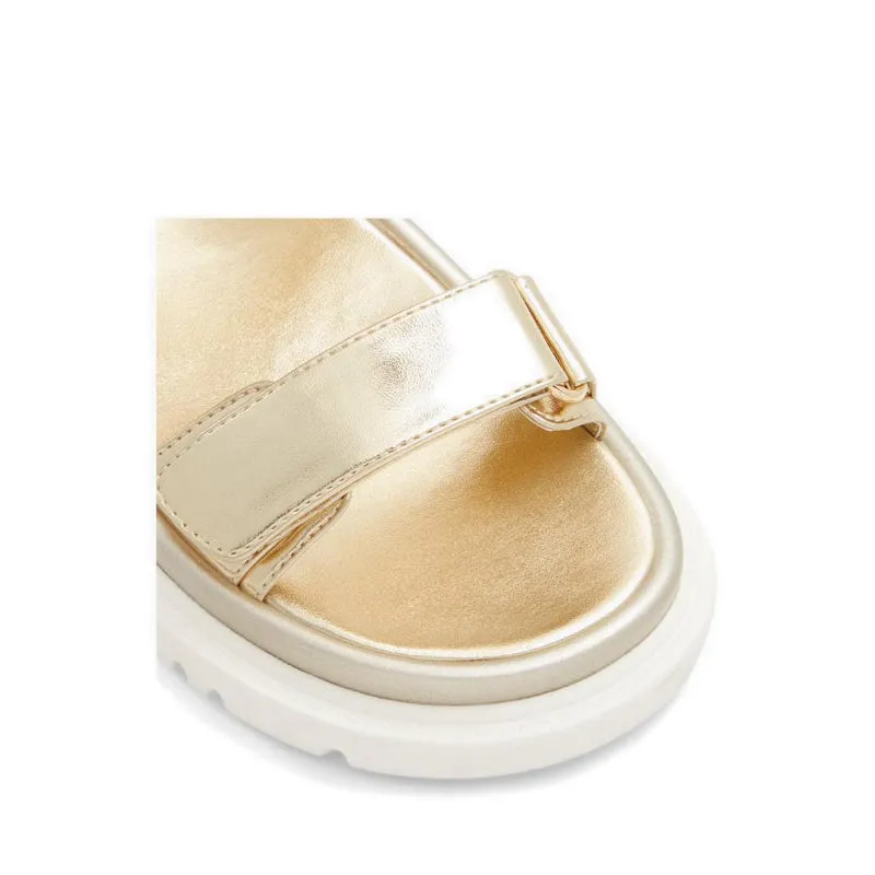 Linette Women'S Flat Sandals - Gold