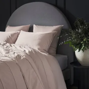 Luxe Cotton Pillowcase Pair - Rose