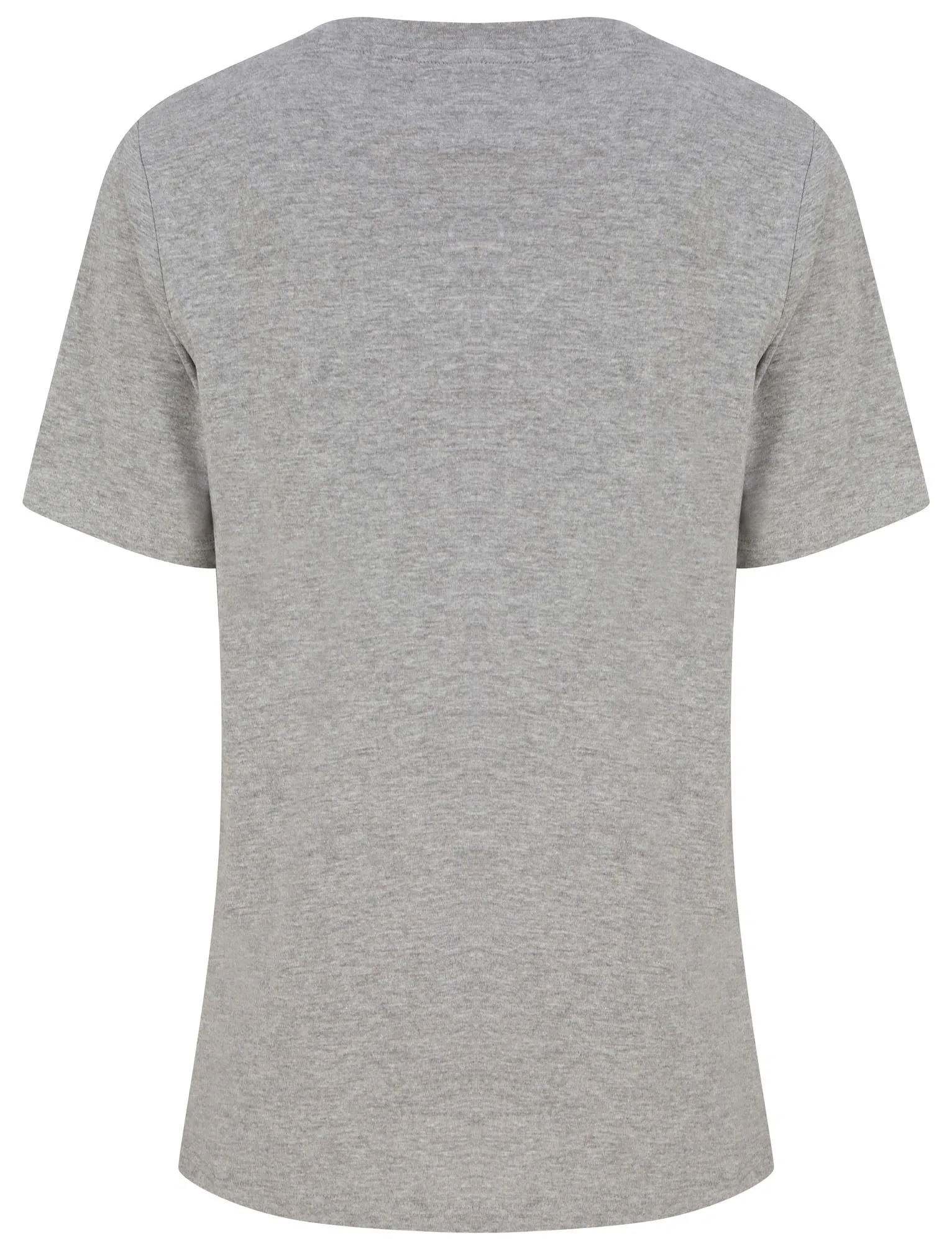 Madelyn Silver Foil Motif Cotton Jersey T-Shirt in Mid Grey Marl - Tokyo Laundry