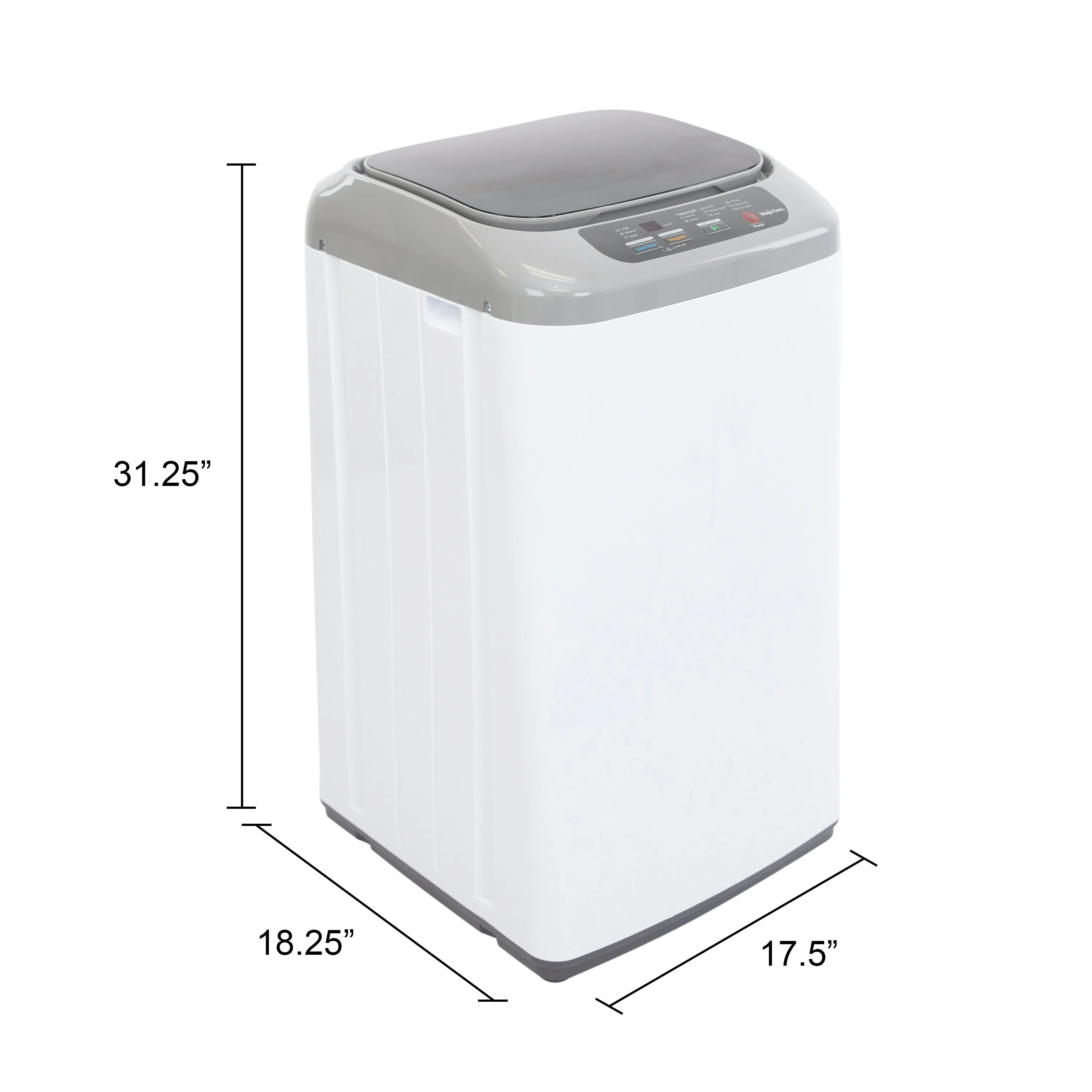 Magic Clean 0.84 cu. ft. Compact Top Loader Washer Machine