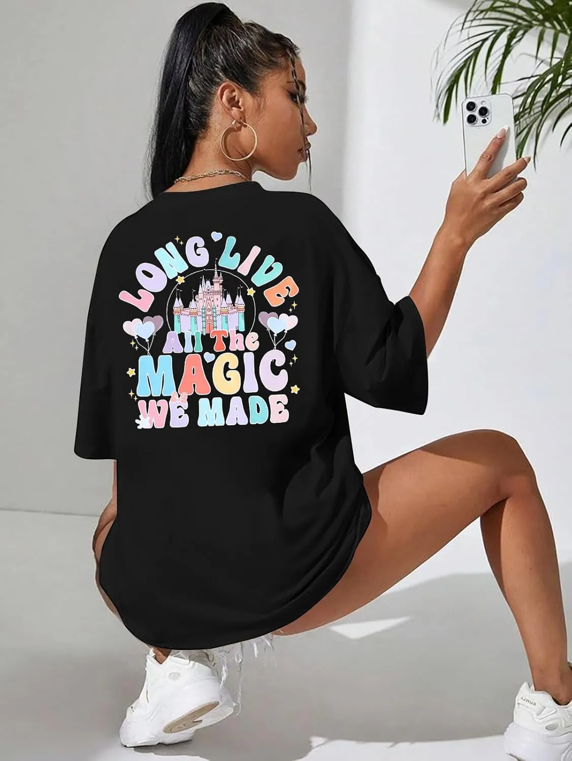 Magical Shirt Magic Kingdom Shirts: Long Live All The Magic We Made Tshirt Holiday Castle Graphic Tee Family Vacation Top