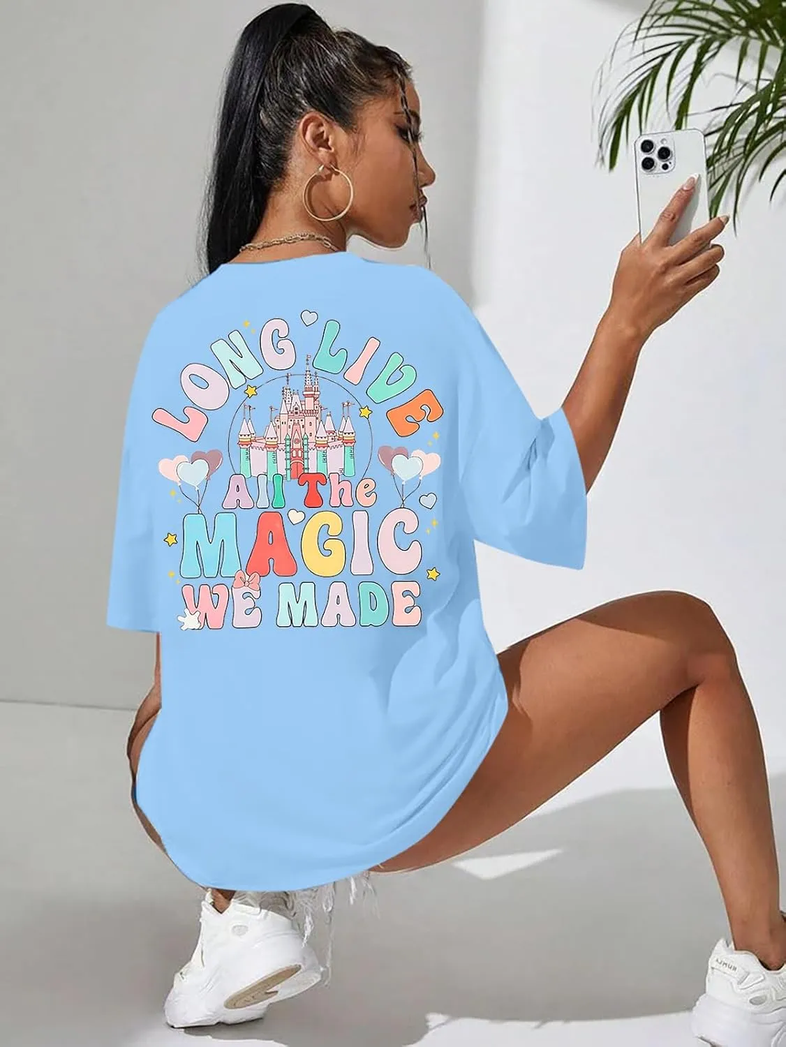 Magical Shirt Magic Kingdom Shirts: Long Live All The Magic We Made Tshirt Holiday Castle Graphic Tee Family Vacation Top