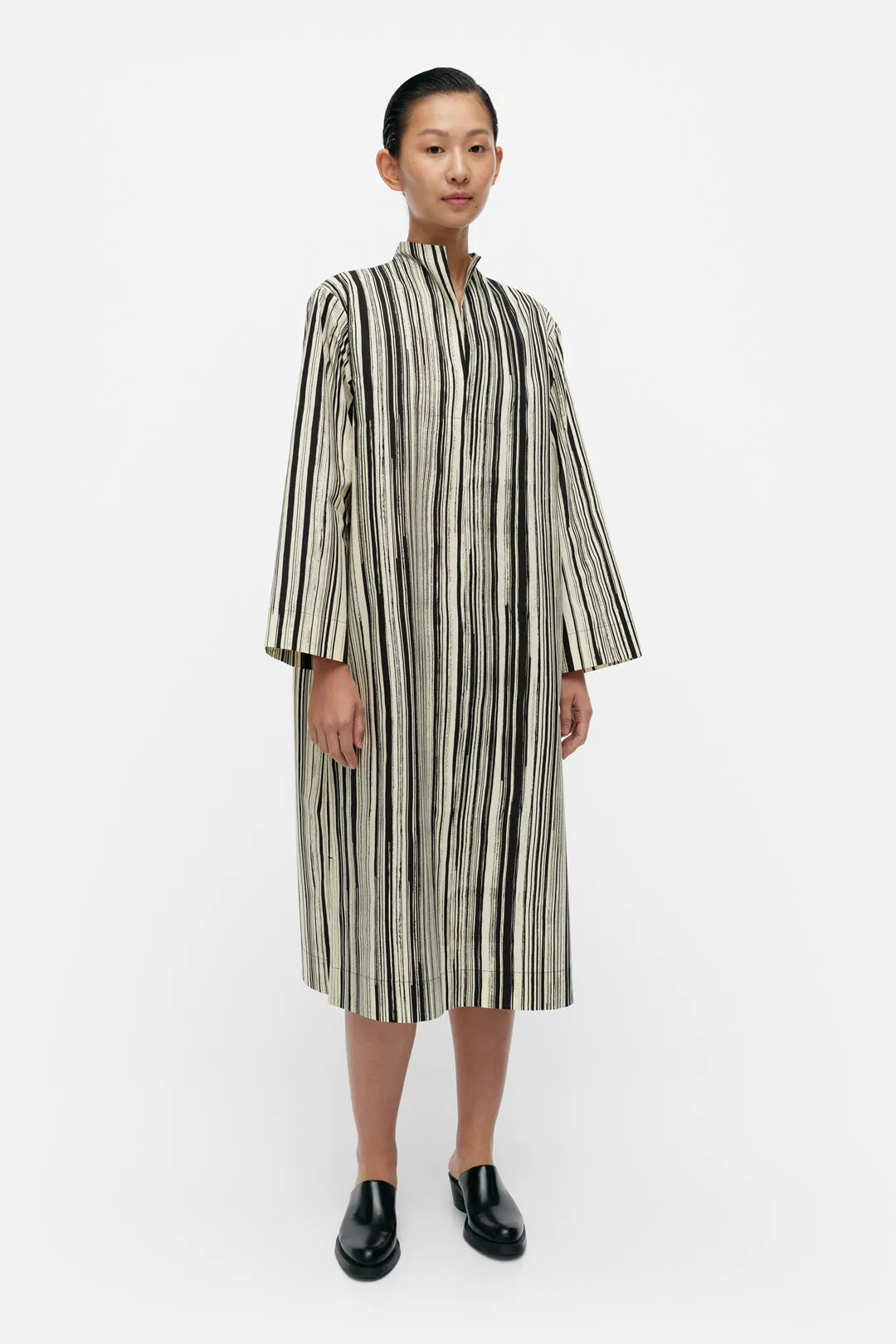 Marimekko Interia Siluetti Cotton Poplin Dress