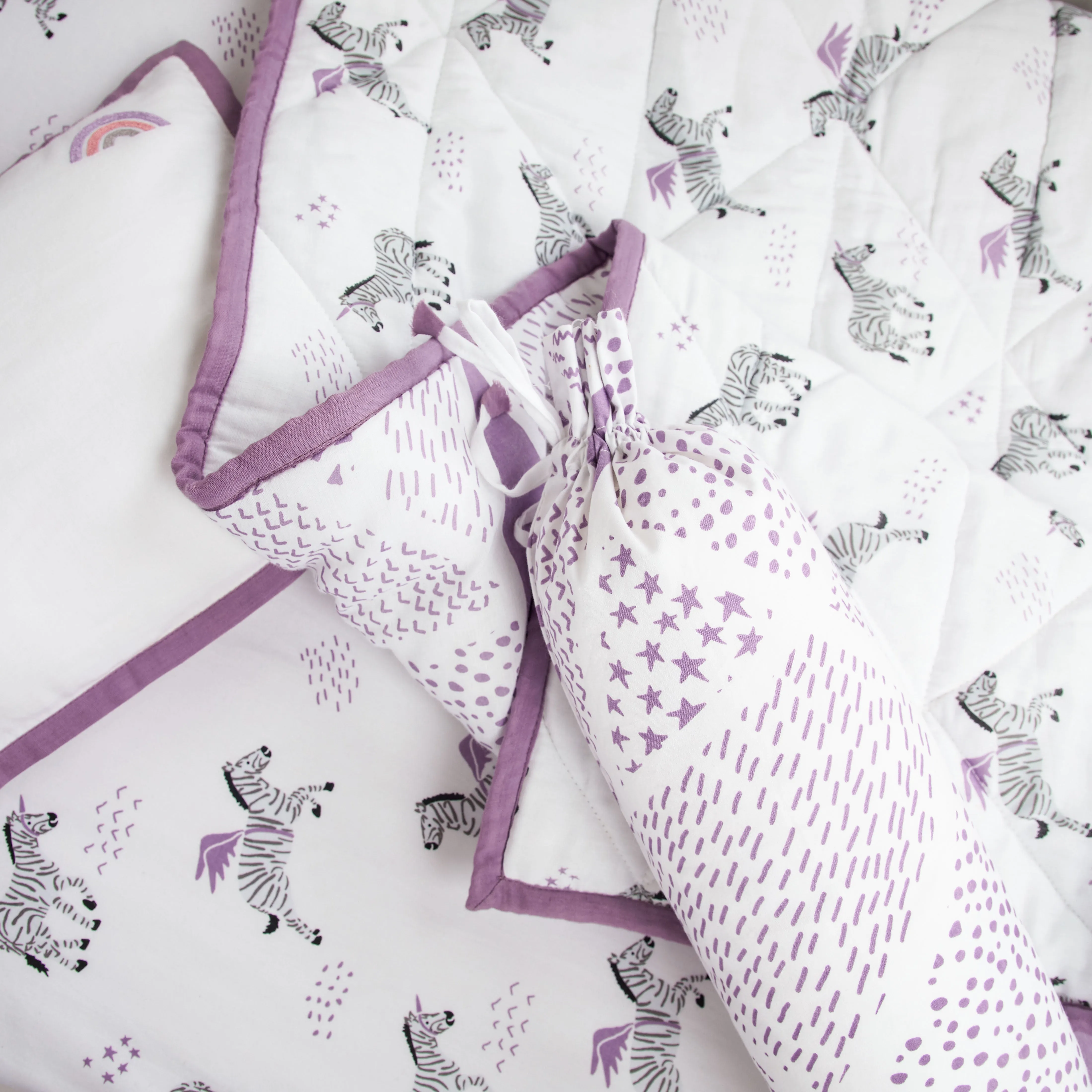 Masilo Cot Bedding Set -  Never Stop Dreaming
