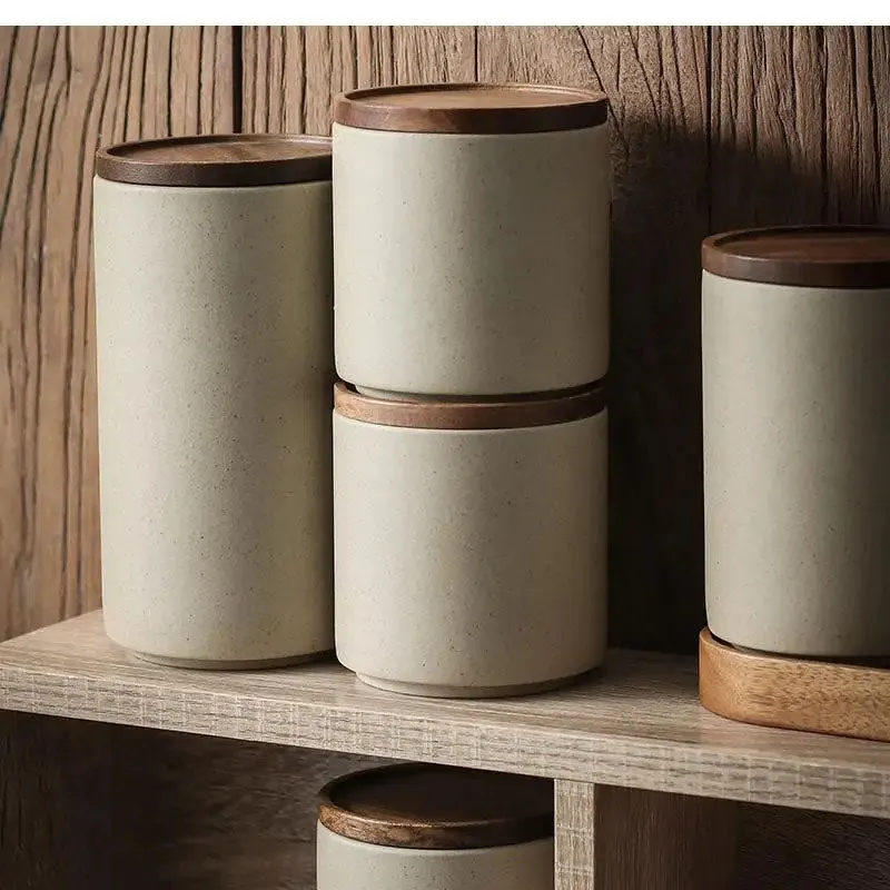 Mason Stoneware Canisters