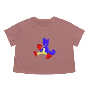 Megatare Women's Flowy Cropped Tee