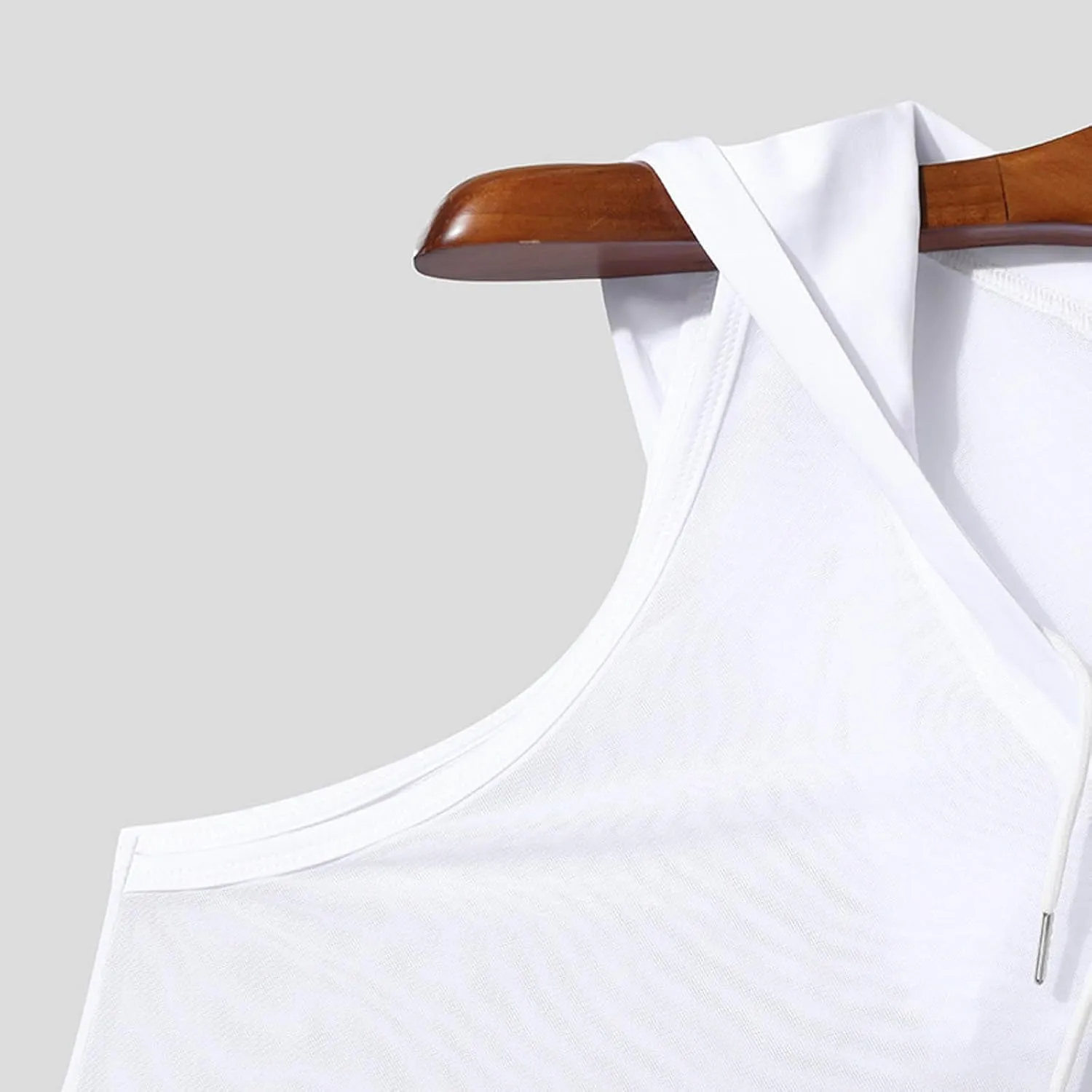 Men's Exotic Apparel Slim Fit Stretch Fabric Zip Front Casual Wear for Daily Home Relaxation Summer Outfits