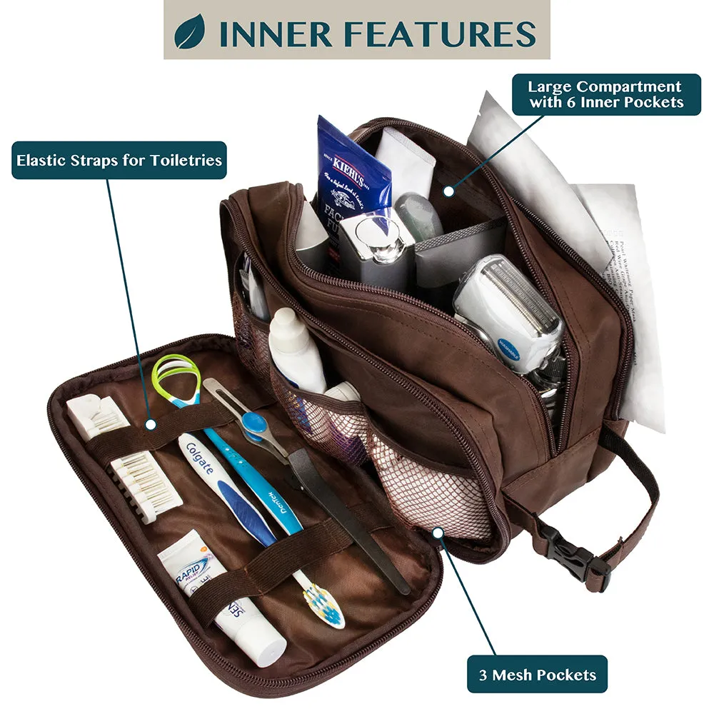 Men's Modern Dopp Kit Toiletry Bag