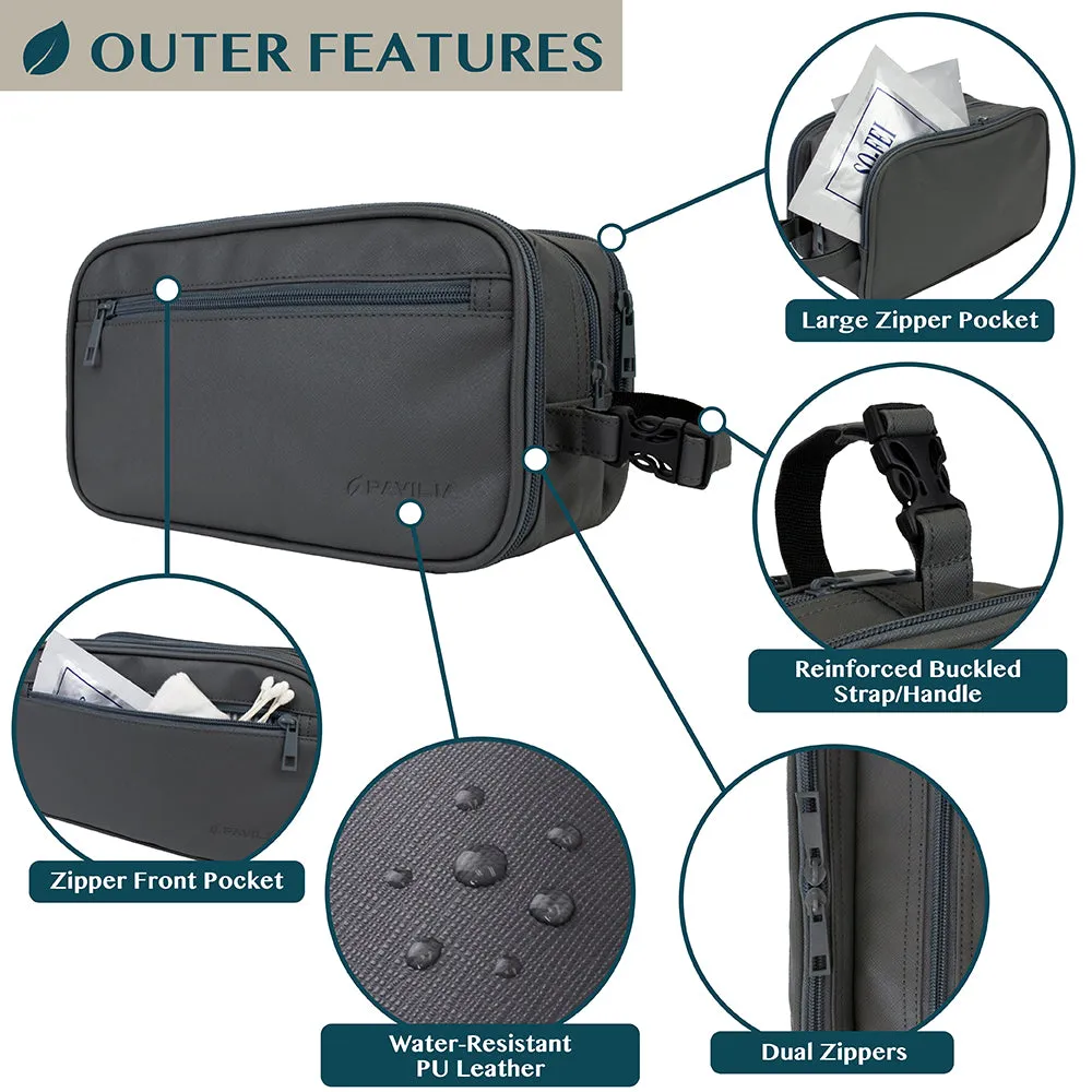 Men's Modern Dopp Kit Toiletry Bag