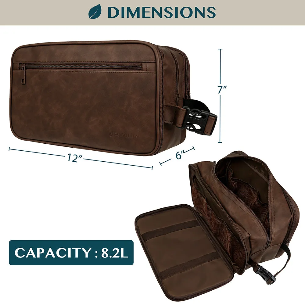 Men's Modern Dopp Kit Toiletry Bag