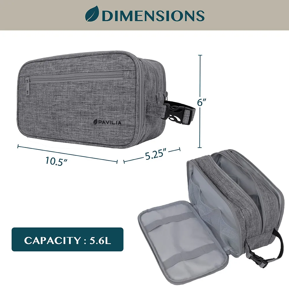 Men's Modern Dopp Kit Toiletry Bag