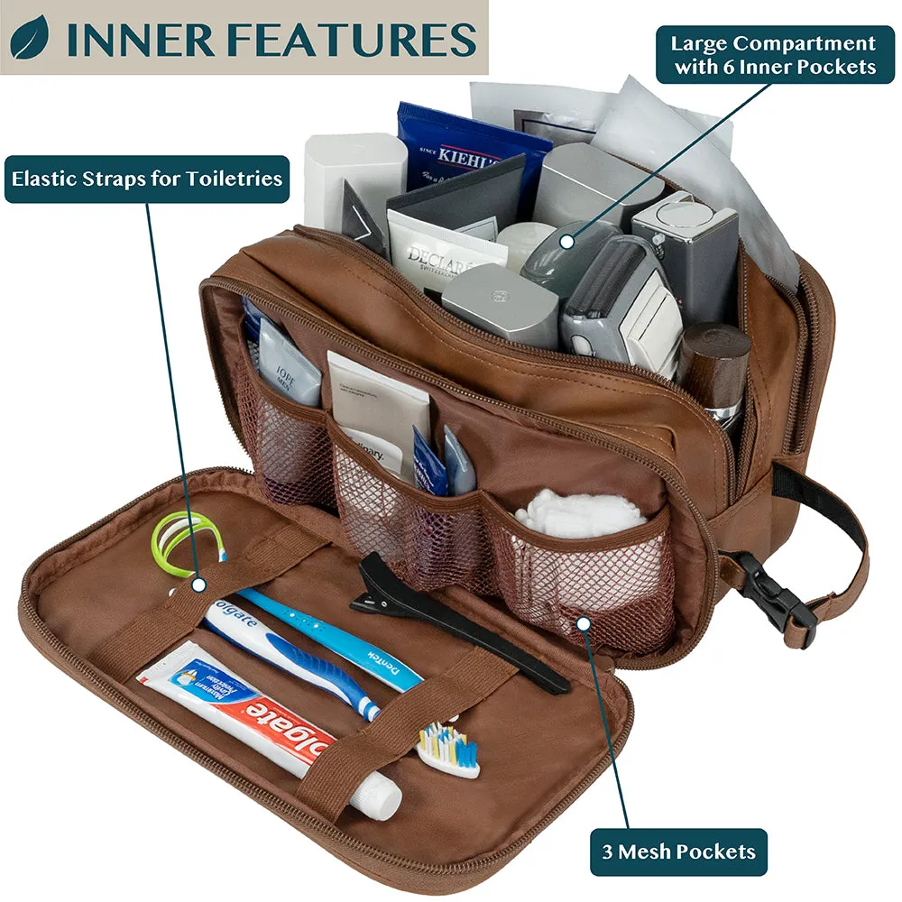 Men's Modern Dopp Kit Toiletry Bag