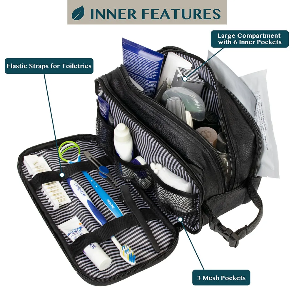 Men's Modern Dopp Kit Toiletry Bag