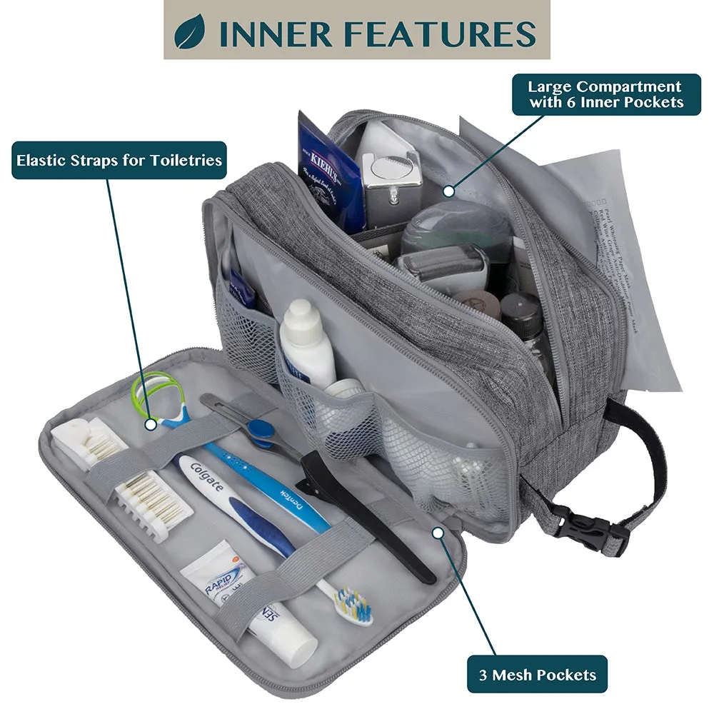 Men's Modern Dopp Kit Toiletry Bag