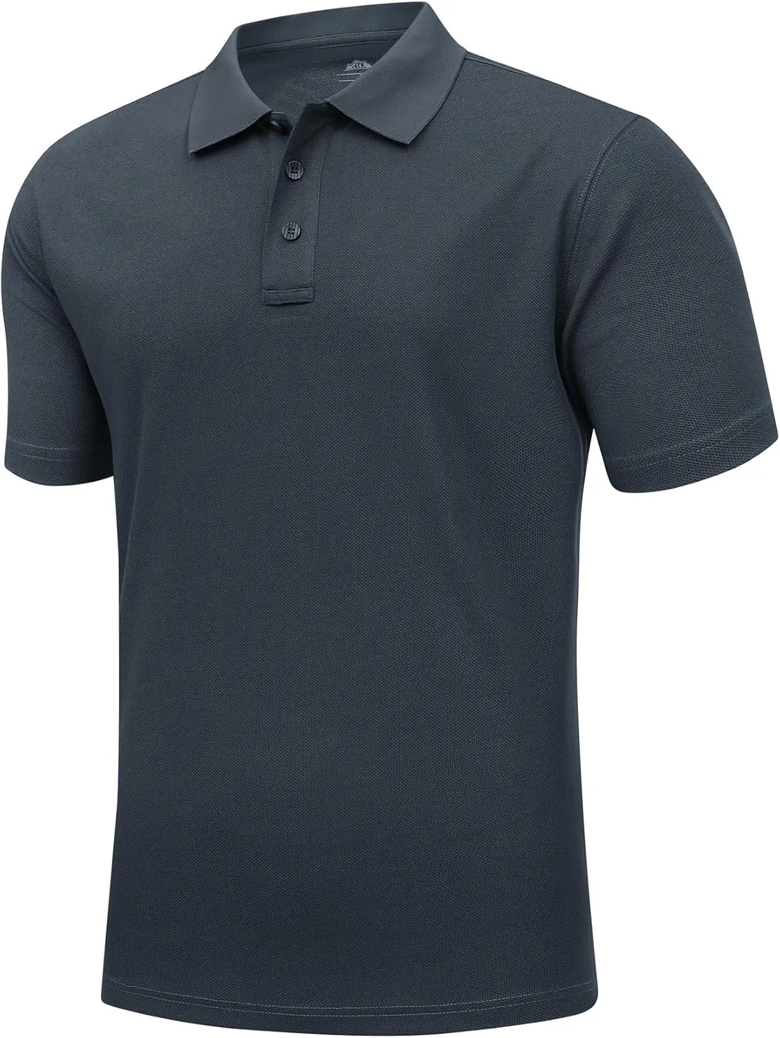 Men's Short Sleeve Polo Shirt Quick-Dry Performance Tactical Golf Shirts Regular-fit Jersey Tennis Shirt