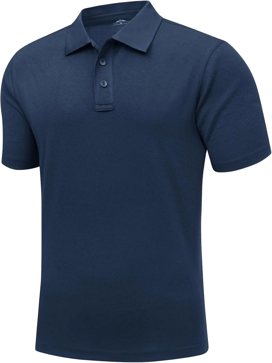 Men's Short Sleeve Polo Shirt Quick-Dry Performance Tactical Golf Shirts Regular-fit Jersey Tennis Shirt