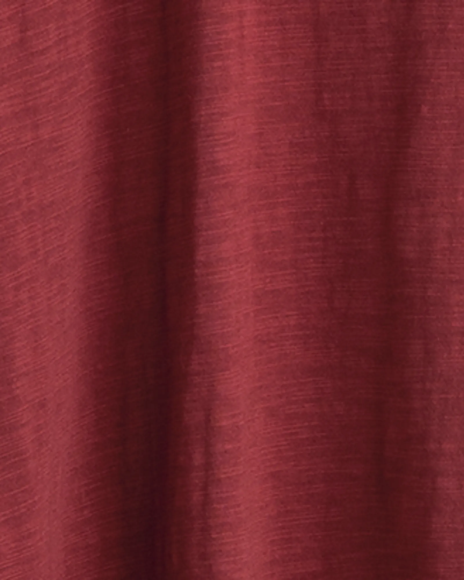 Michelle Soft Cotton Tee | Burgundy