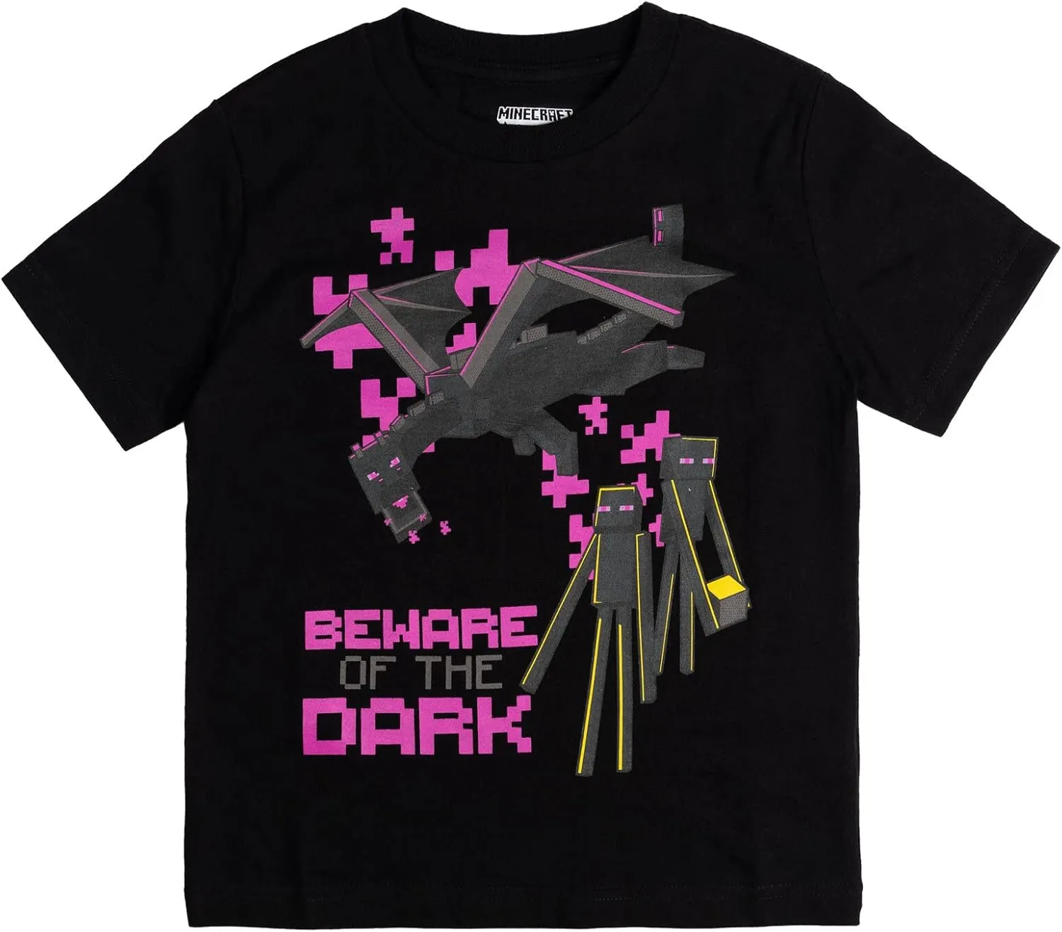 Minecraft Mobs Skeleton Enderman 3 Pack T-Shirts Little Kid to Big Kid