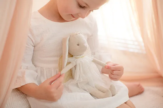 Mini Angel Bunny | Ivory