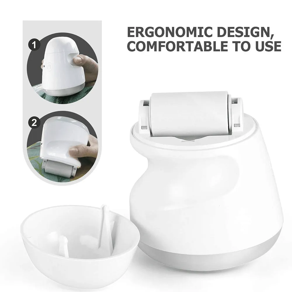 Mini Portable Lint Removers Dual Use 3-Leaf Cutter Head 400Mah USB Charging Efficient Clothes Fabric Shaver