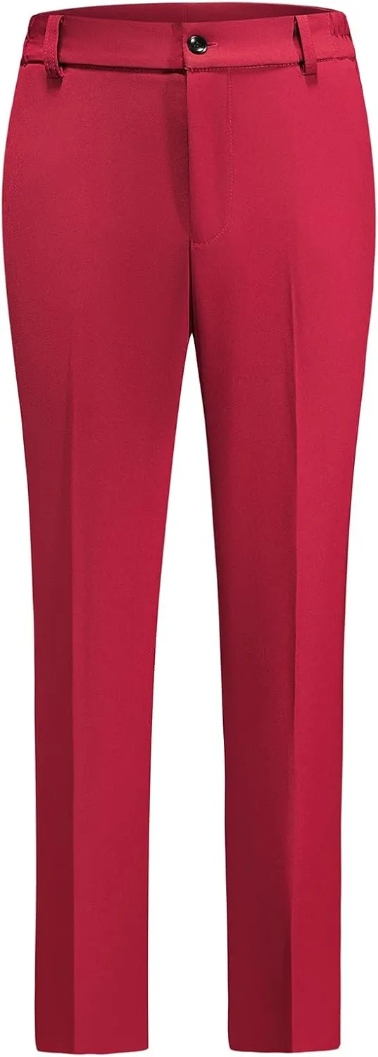 MODFUL Pant Suits for Women Business Suit Set 2 Piece Slim Fit Blazer Jacket One Button Formal Suit