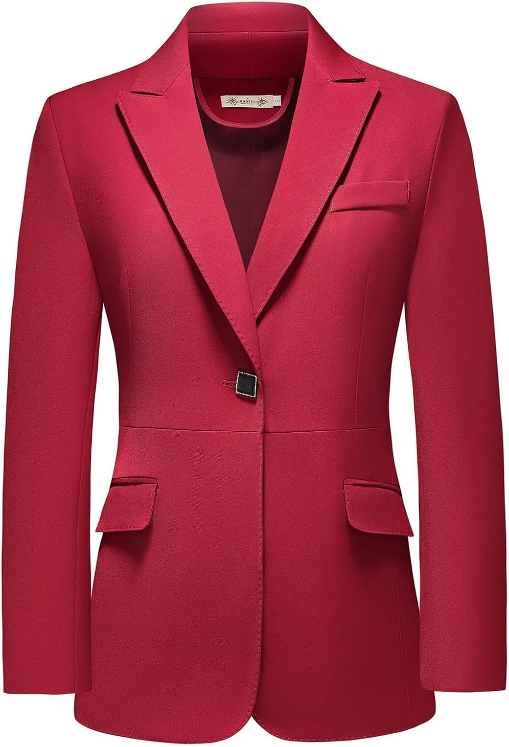 MODFUL Pant Suits for Women Business Suit Set 2 Piece Slim Fit Blazer Jacket One Button Formal Suit