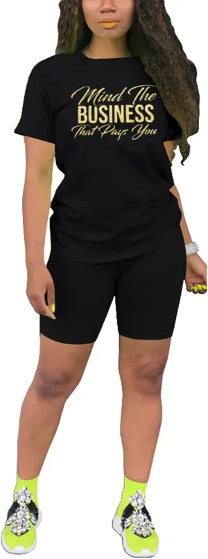 Nimsruc Two Piece Outfits For Women Summer Sweatsuits
