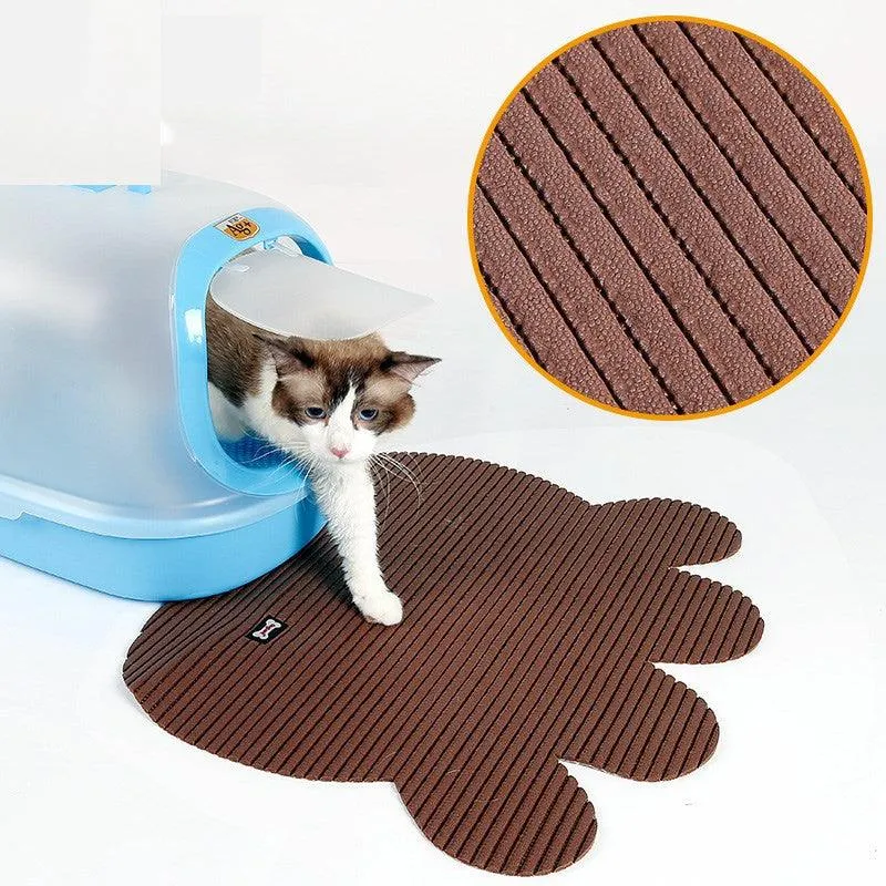 Non Slip Large Cat's Litter Mat