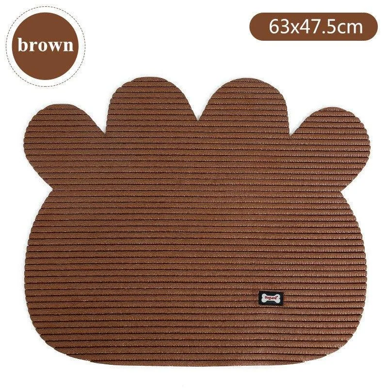 Non Slip Large Cat's Litter Mat