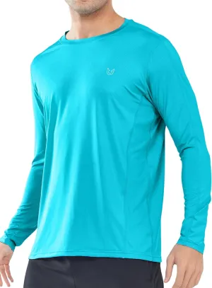 NORTHYARD Men's Sun Protection UPF 50  Shirts UV Rash Guard Long Sleeve Swim Fishing Running Shirt Workout Athletic Hiking