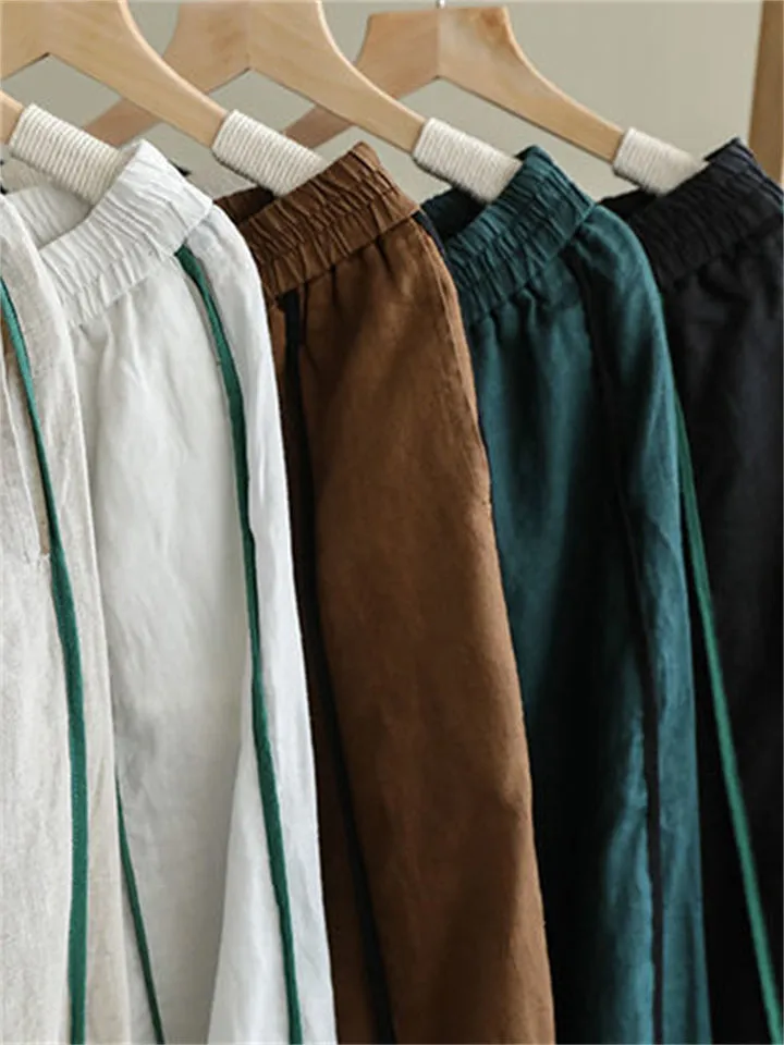Original Design Japanese Style Casual Women's Pants