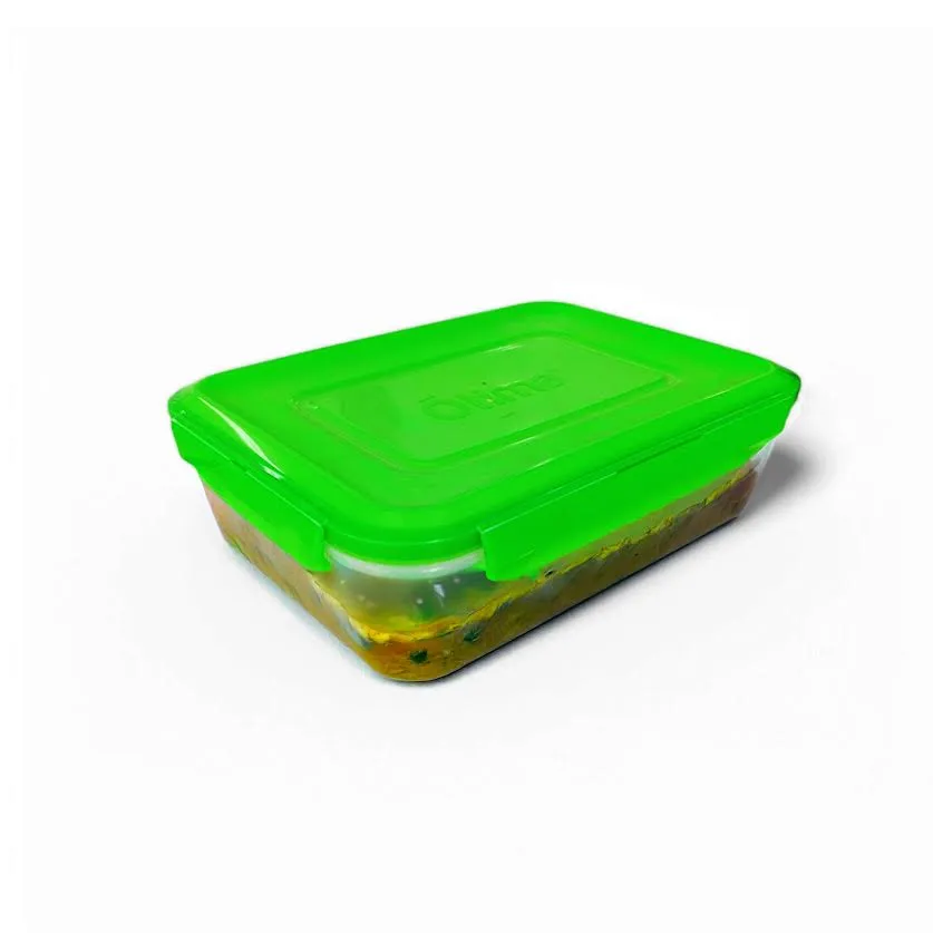 Otima Quatro 3.5Lt Lunch Box Green