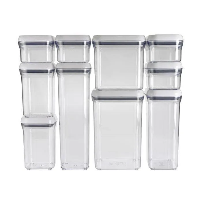 OXO 10 Piece Pop Container Set