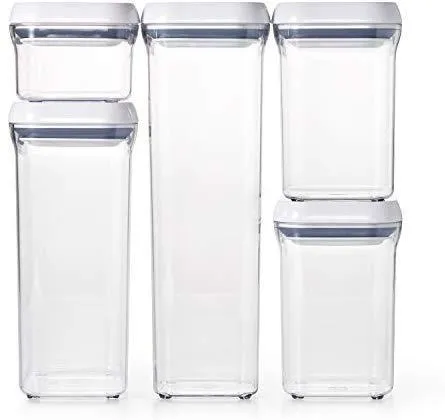 OXO Good Grips 5-Piece Airtight Food Storage POP Container Value Set
