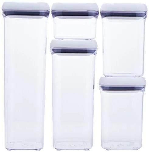 OXO Good Grips 5-Piece Airtight Food Storage POP Container Value Set