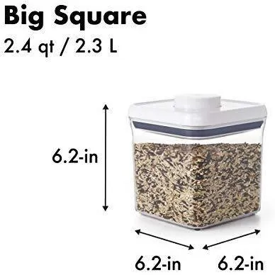 OXO Good Grips POP Container – Airtight Food Storage – 4 Qt for Flour and More
