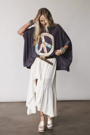 Peaceful Layers Tunic - Smoke